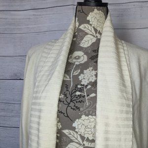 White House Black Market Cream Cardigan